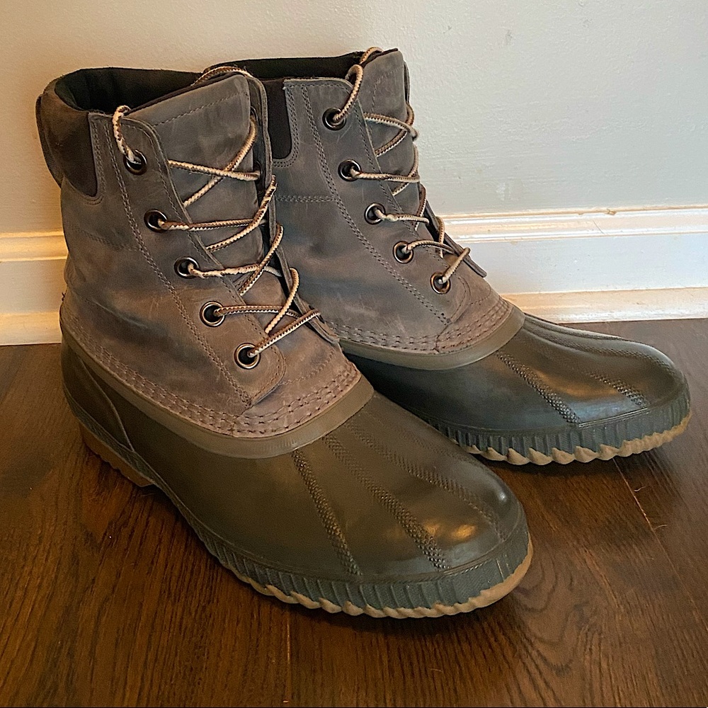 Sorel Cheyanne II Duck Boots Grey/Black